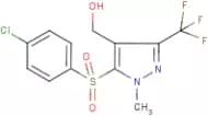 [5-[(4-Chlorophenyl)sulphonyl]-1-methyl-3-(trifluoromethyl)-1H-pyrazol-4-yl]methanol