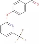 4-{[6-(Trifluoromethyl)pyridin-2-yl]oxy}benzaldehyde