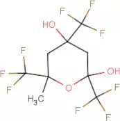 6-Methyl-2,4,6-tris(trifluoromethyl)tetrahydro-2H-pyran-2,4-diol