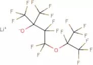Lithium perfluoro(2,6-dimethyl-5-oxaheptane 2-oxide)