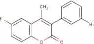 3-(3-Bromophenyl)-6-fluoro-4-methylcoumarin