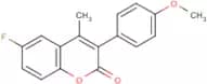 6-Fluoro-3-(4-methoxyphenyl)-4-methylcoumarin
