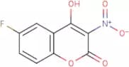6-Fluoro-4-hydroxy-3-nitrocoumarin