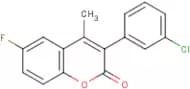 3-(3-Chlorophenyl)-6-fluoro-4-methylcoumarin