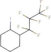 cis/trans-1-(Heptafluoropropyl)-2-iodocyclohexane