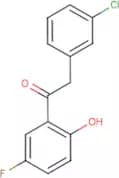 2-(3-Chlorophenyl)-5'-fluoro-2'-hydroxyacetophenone