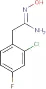 2-Chloro-4-fluorophenylacetamidoxime