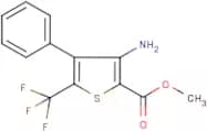 Methyl 3-amino-4-phenyl-5-(trifluoromethyl)thiophene-2-carboxylate