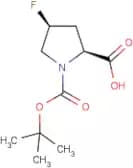 (2S,4S)-4-Fluoropyrrolidine-2-carboxylic acid, N-BOC protected