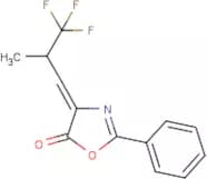 2-Phenyl-4-[2-(trifluoromethyl)propylidene]-1,3-oxazol-5(4H)-one