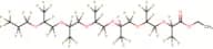 Ethyl perfluoro-2,5,8,11,14,17-hexamethyl-3,6,9,12,15,18-hexaoxaeicosanoate
