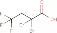 2,2-Dibromo-4,4,4-trifluorobutanoic acid