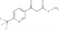 Methyl 3-oxo-3-[6-(trifluoromethyl)pyridin-3-yl]propanoate