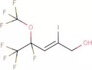 4,5,5,5-Tetrafluoro-4-trifluoromethoxy-2-iodopent-2-en-1-ol