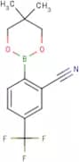 2-Cyano-4-(trifluoromethyl)benzeneboronic acid neopentyl glycol ester