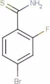 4-Bromo-2-fluorothiobenzamide