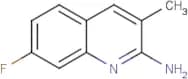 2-Amino-7-fluoro-3-methylquinoline