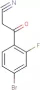 3-(4-Bromo-2-fluorophenyl)-3-oxopropanenitrile