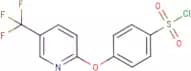 4-{[5-(Trifluoromethyl)pyridin-2-yl]oxy}benzenesulphonyl chloride