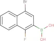 4-Bromo-1-fluoronaphthalene-2-boronic acid