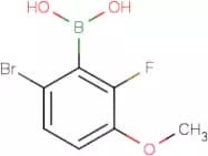 6-Bromo-2-fluoro-3-methoxybenzeneboronic acid