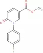 Methyl 1,6-dihydro-1-(4-fluorophenyl)-6-oxopyridine-3-carboxylate