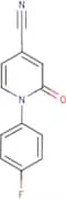 1,2-Dihydro-1-(4-fluorophenyl)-2-oxopyridine-4-carbonitrile