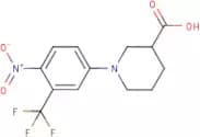 1-[4-Nitro-3-(trifluoromethyl)phenyl]piperidine-3-carboxylic acid