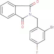 N-(2-Bromo-4-fluorobenzyl)phthalimide