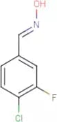 4-Chloro-3-fluorobenzaldoxime