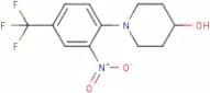 1-[2-Nitro-4-(trifluoromethyl)phenyl]piperidin-4-ol