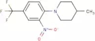 4-Methyl-1-[2-nitro-4-(trifluoromethyl)phenyl]piperidine