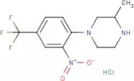 3-Methyl-1-[2-nitro-4-(trifluoromethyl)phenyl]piperazine hydrochloride