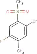2-Bromo-5-fluoro-4-methylphenyl methyl sulphone