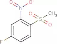 5-Fluoro-2-(methylsulphonyl)nitrobenzene