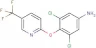 3,5-Dichloro-4-{[5-(trifluoromethyl)pyridin-2-yl]oxy}aniline