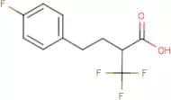4-(4-Fluorophenyl)-2-(trifluoromethyl)butanoic acid