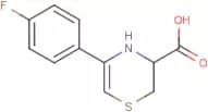 5-(4-Fluorophenyl)-3,4-dihydro-2H-1,4-thiazine-3-carboxylic acid
