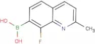 8-Fluoro-2-methylquinoline-7-boronic acid