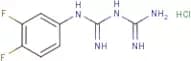 1-(3,4-Difluorophenyl)biguanide hydrochloride