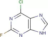 6-Chloro-2-fluoro-9H-purine