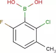 2-Chloro-6-fluoro-3-methylbenzeneboronic acid