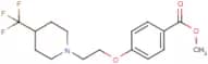 Methyl 4-{2-[4-(trifluoromethyl)piperidin-1-yl]ethoxy}benzoate