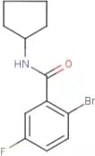 2-Bromo-N-cyclopentyl-5-fluorobenzamide