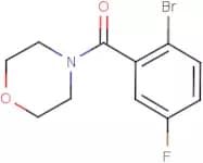 4-(2-Bromo-5-fluorobenzoyl)morpholine