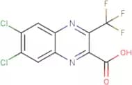 6,7-Dichloro-3-(trifluoromethyl)quinoxaline-2-carboxylic acid