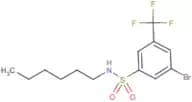 3-Bromo-5-(N-hexylsulphamoyl)benzotrifluoride