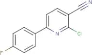 2-Chloro-6-(4-fluorophenyl)nicotinonitrile