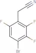 4-Bromo-2,3,6-trifluorophenylacetonitrile