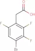 4-Bromo-2,3,6-trifluorophenylacetic acid